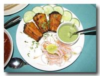 saundhe aloo