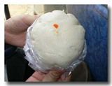 バインバオ　肉まん　割る前
