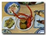四万十川の川えびの煮物