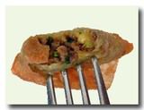 咖喱角 chamussa　カレー三角春巻き　アップ