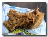 大雞排　ダージーパイ　巨大フライドチキン　かじった後