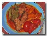 イズミールキョフテ　肉団子の煮込み