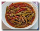 ターゼ・ファスリエ　インゲン豆の煮込み