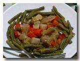 インゲン豆のサラダ　haricot