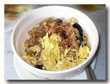クエ・ティアウ・ゴレン　幅広麺の炒め物