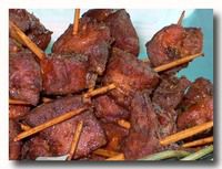 牙簽肉 羊肉の爪楊枝揚げ