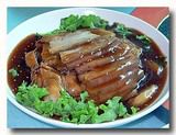  中華風豚の角煮 皿全体の様子