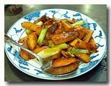 鮮筍醤炒肉 筍と豚肉の炒め物