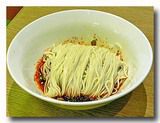 紅油燃麺 ラー油あえ麺　和える前