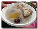 麻油鶏　鶏酒スープ