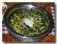 パラクパニール ほうれん草とチーズのカレー