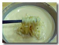 コングクス 冷たい豆乳麺