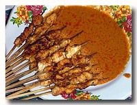 サテ・アヤム・ササック 焼き鳥 ササック風鶏の串焼き