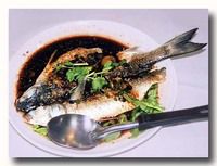 豉汁蒸烏魚 蒸し雷魚の中国ミソソース