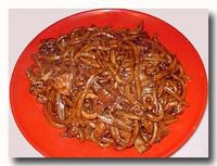 イカスミホッケンミー 福建麺