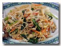 沙桂花面 炒麺 チャン麺