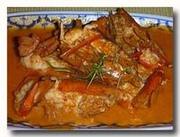 チューチー・クン エビのレッドカレー炒め