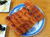 ホワイト餃子 四角いものアップ