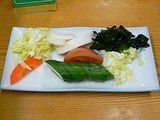 ホワイト餃子 本店 つけもの