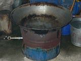 蒸し用に大きなフライパンにお湯を沸かしておく
