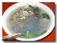 蛤蜊湯 ハマグリのスープ