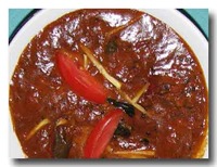 タッカリ・コディ ケララ風トマトチキンカレー